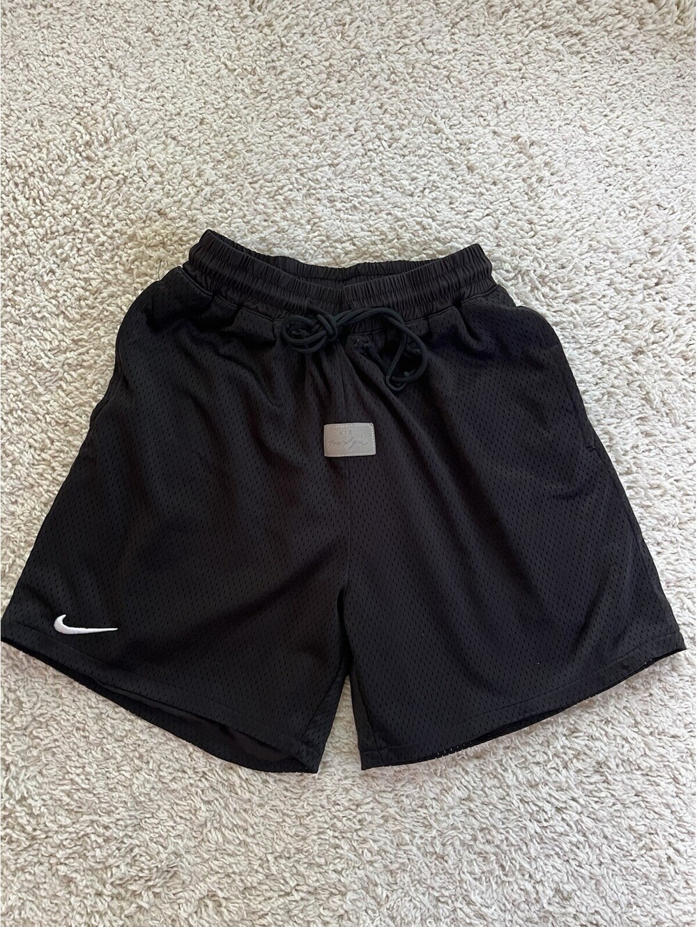 Nike x Fear Of God Collab Shorts Men’s Size Small Black EUC!